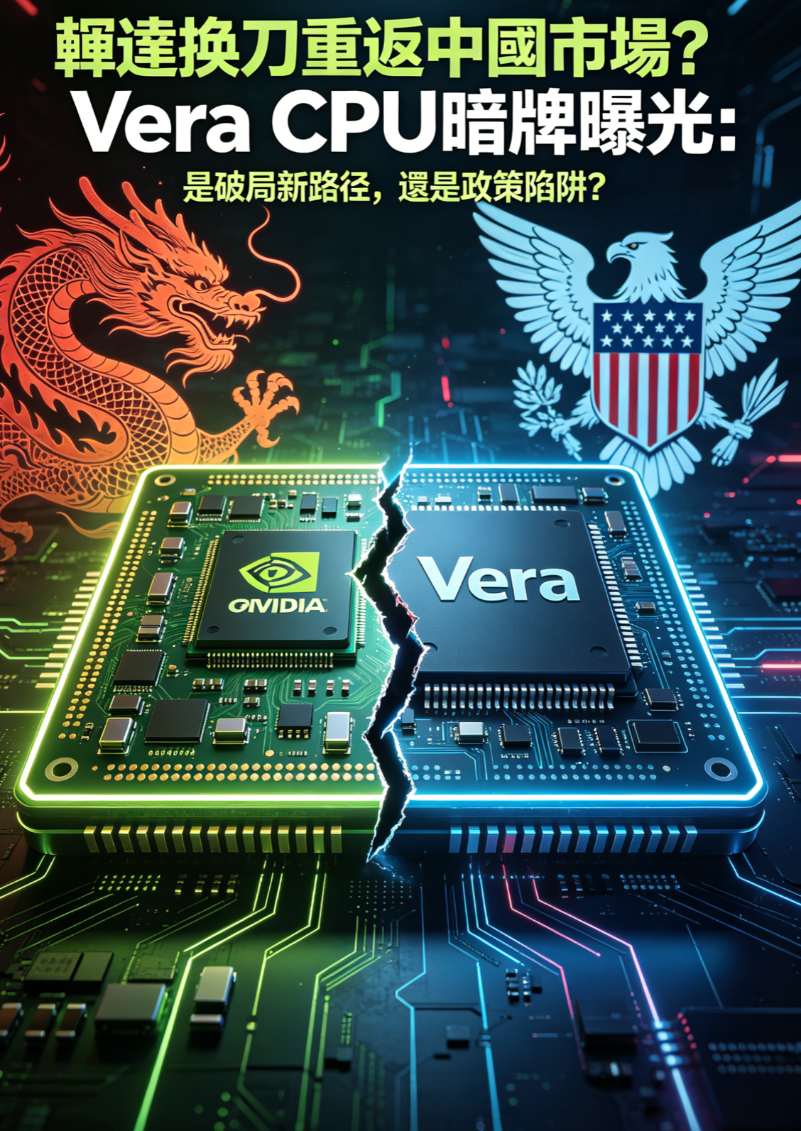 輝達換刀重返中國市場？Vera CPU暗牌曝光：是破局新路徑，還是政策陷阱？